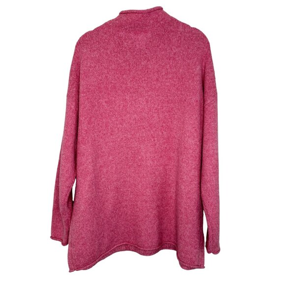 Cupcakes and Cashmere Pink Eiffel Tower Knit Sweater, XL - Picture 2 of 9